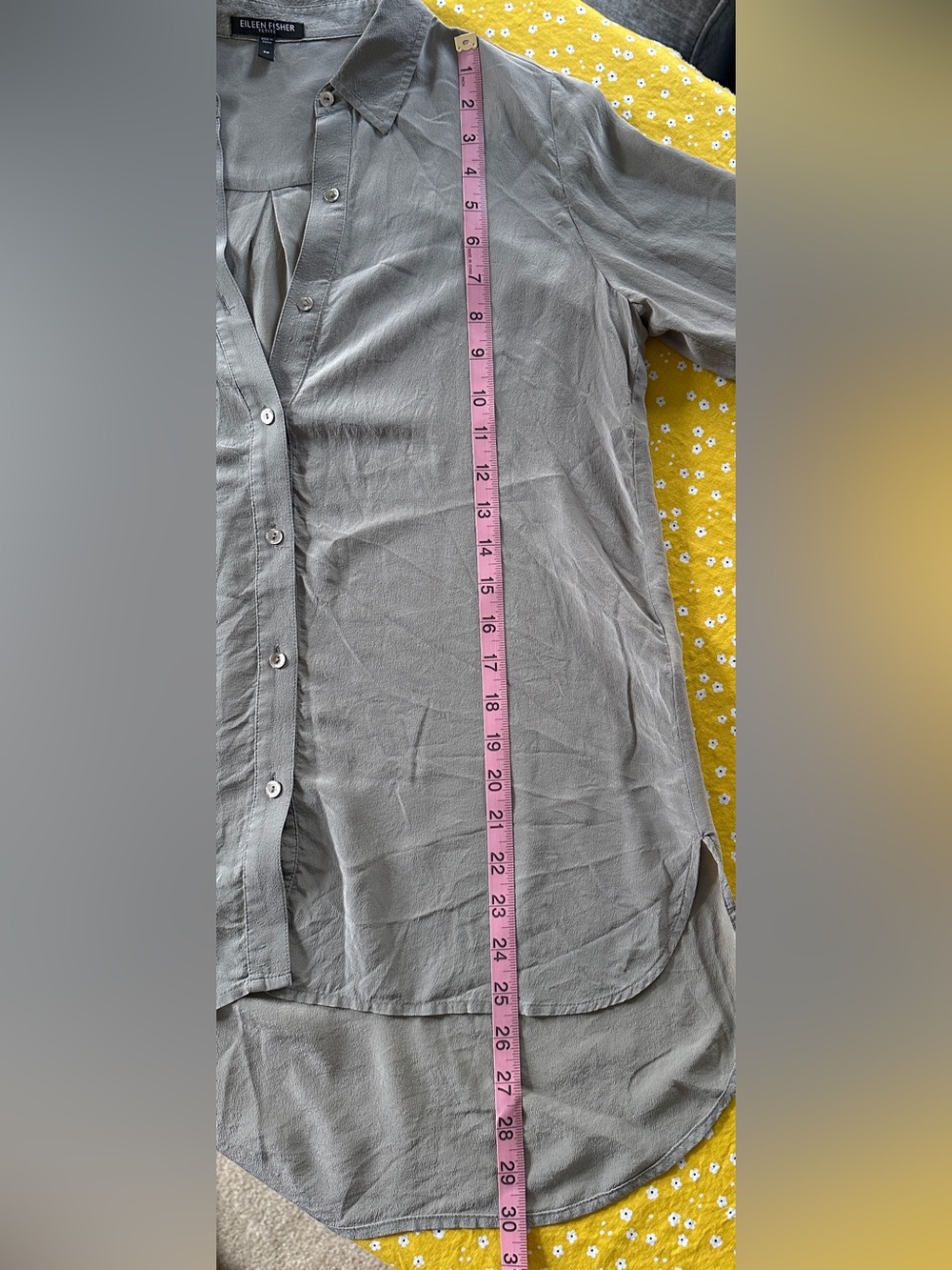 Eileen Fisher 100% Silk Top - Picture 12 of 12